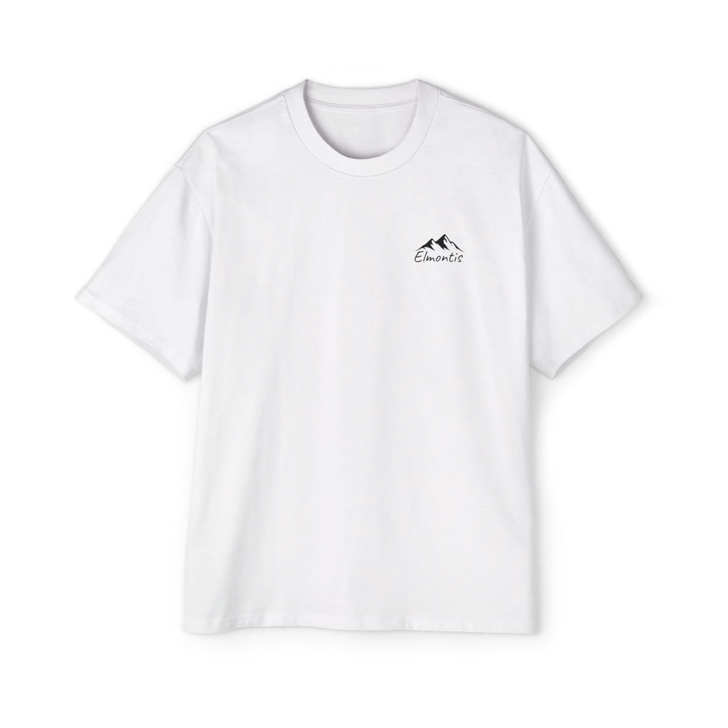 Men's Oversized Tee — Minimal Logo Chest Shirt