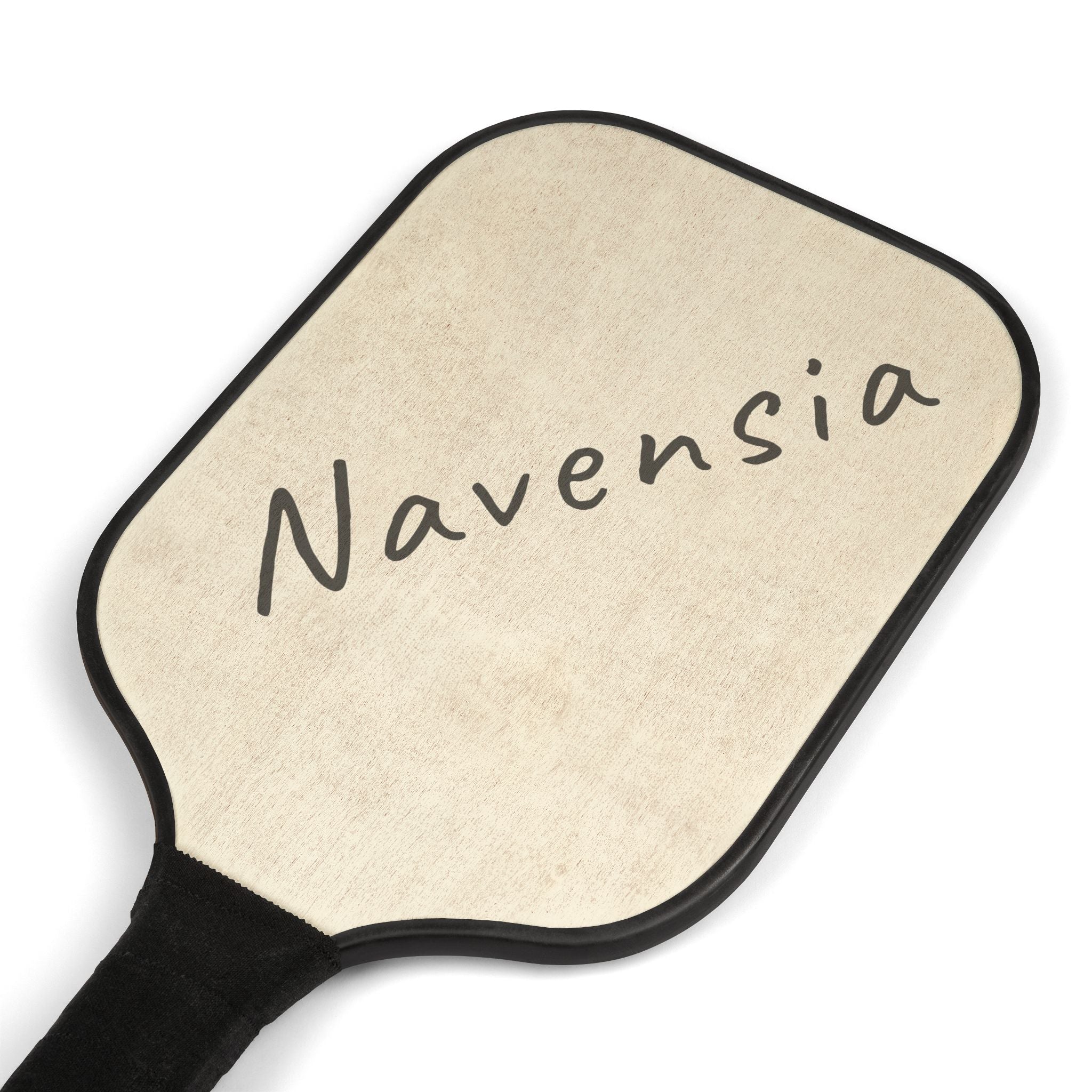 Personalized Pickleball Paddle Set – 'Navensia' Lightweight Wooden Kit with Balls